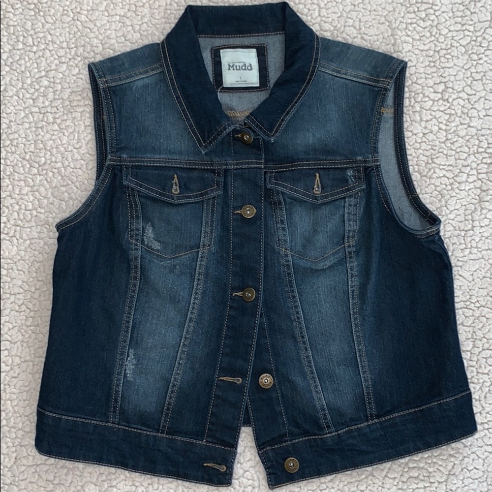 Mudd Denim Vest